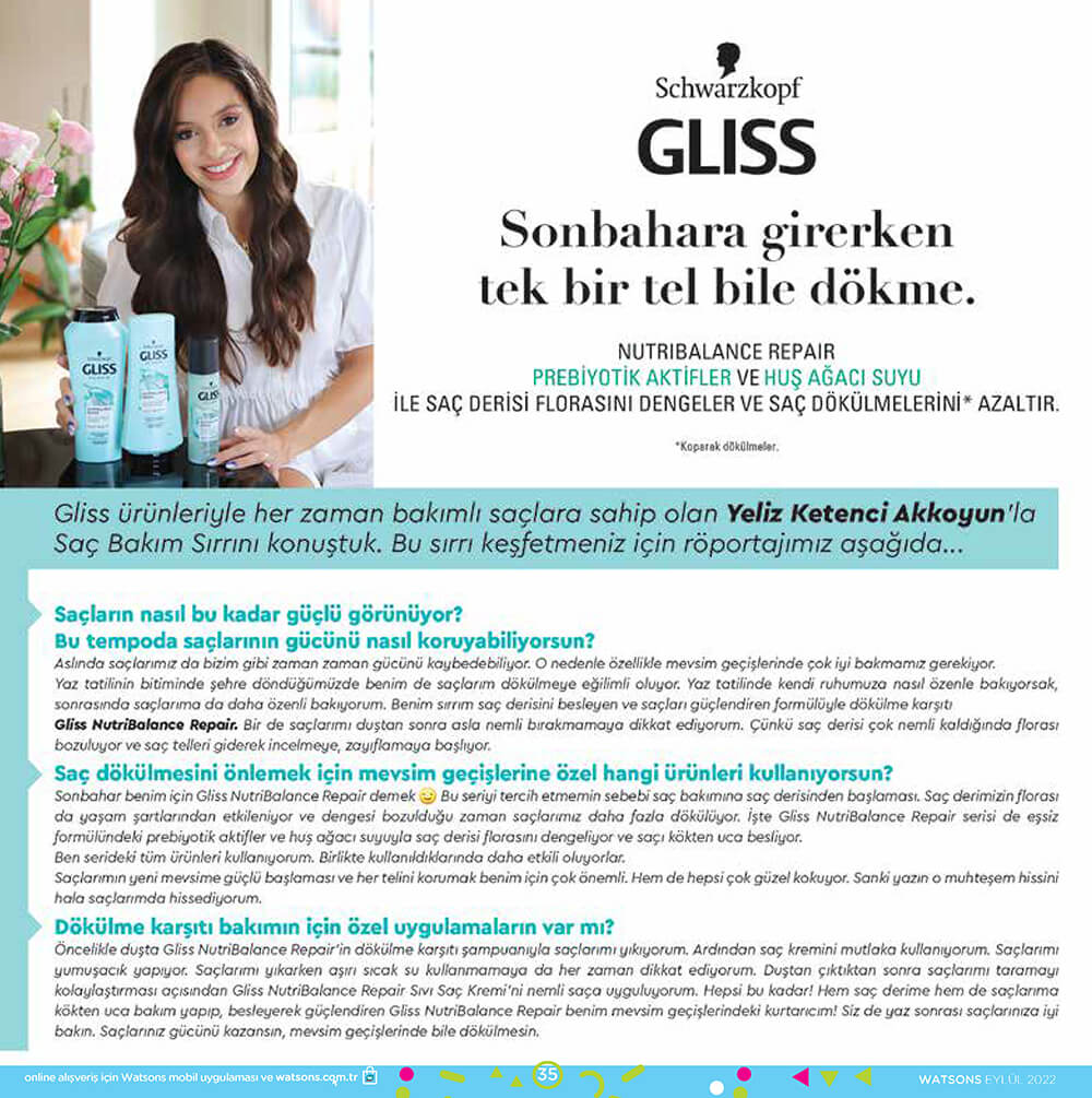 Watsons Aktüel Ürünleri EYLÜL 2022 Kataloğu Görseli 39