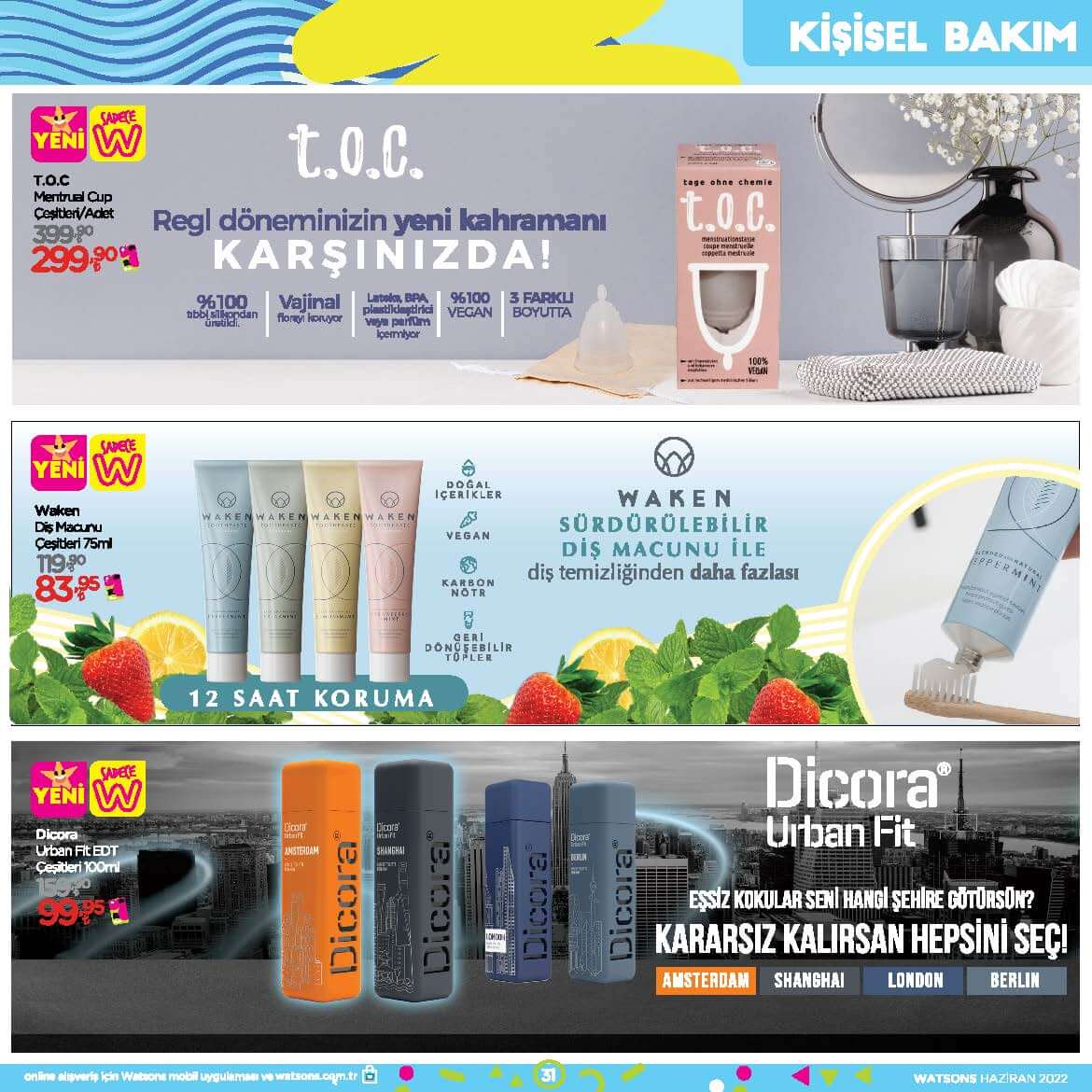 Watsons Aktüel Ürünleri HAZİRAN 2022 Kataloğu Görseli 39