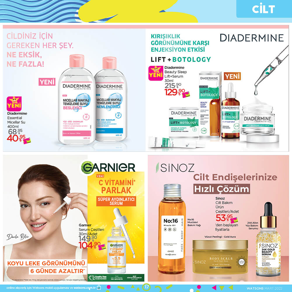Watsons Aktüel Ürünleri MART 2022 Kataloğu Görseli 17