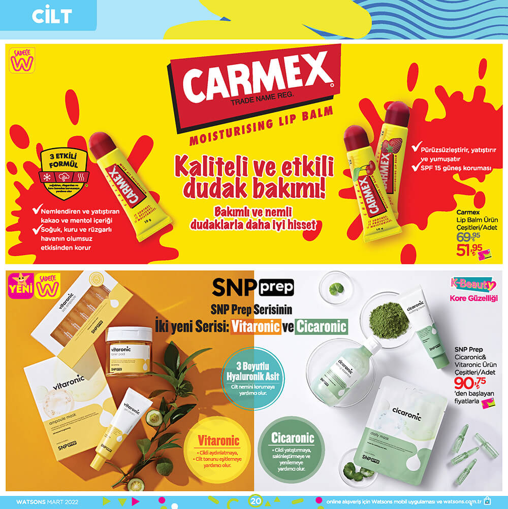 Watsons Aktüel Ürünleri MART 2022 Kataloğu Görseli 20
