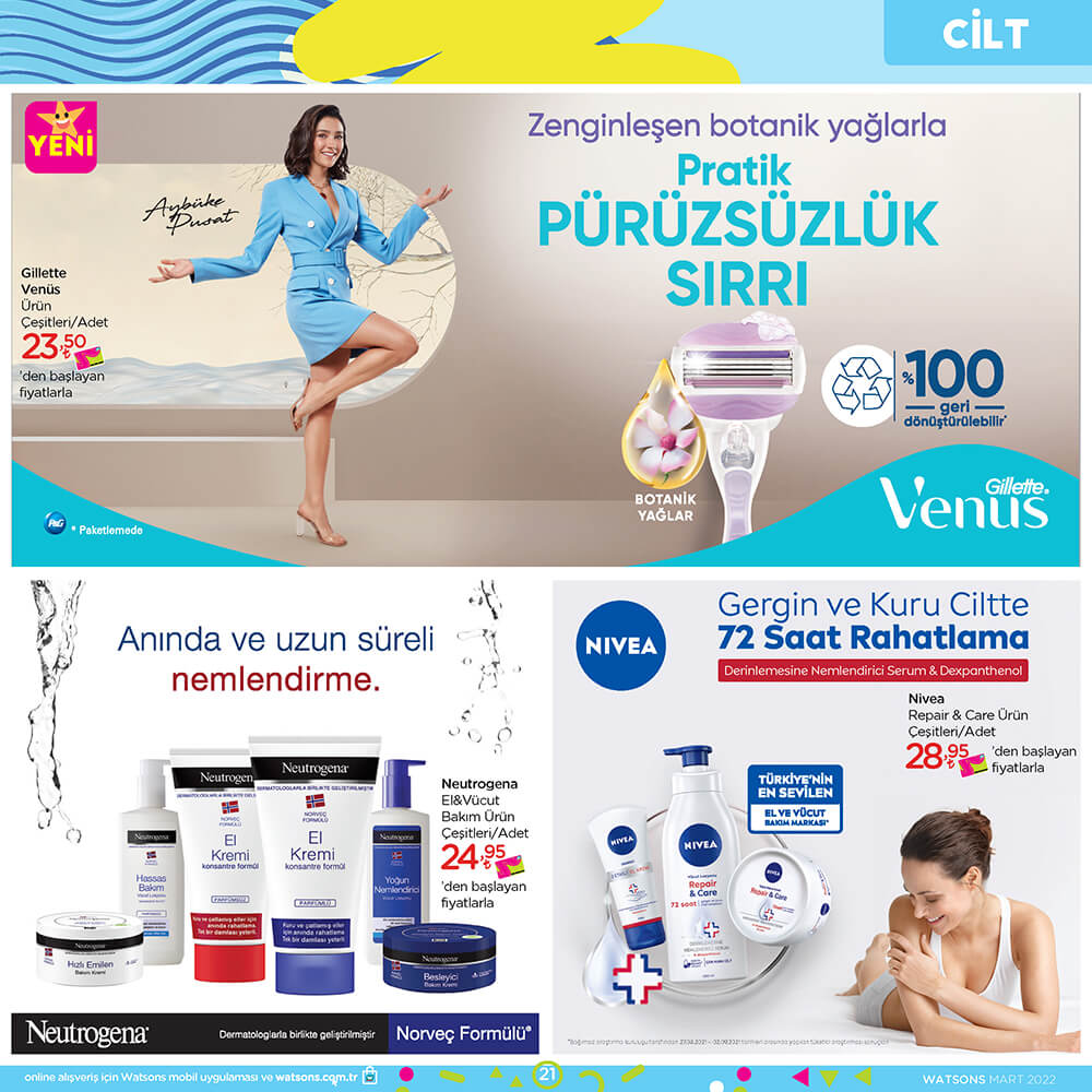Watsons Aktüel Ürünleri MART 2022 Kataloğu Görseli 21