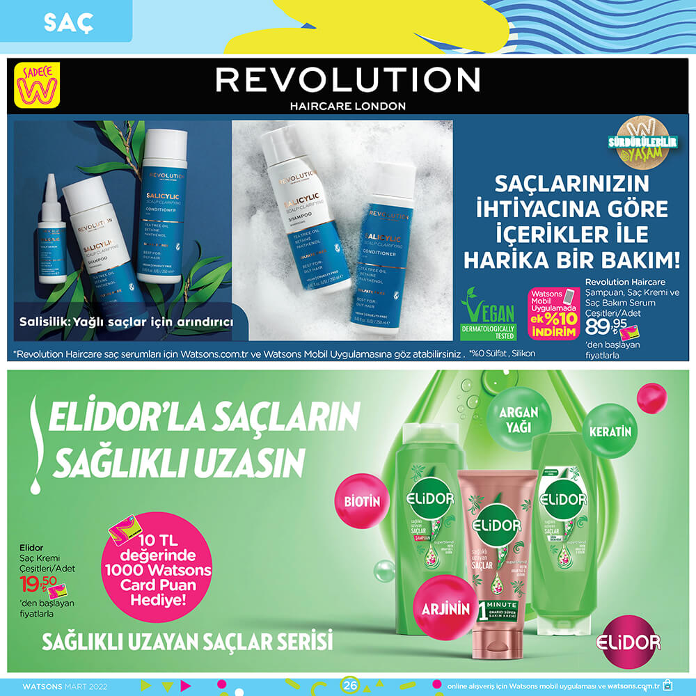 Watsons Aktüel Ürünleri MART 2022 Kataloğu Görseli 26