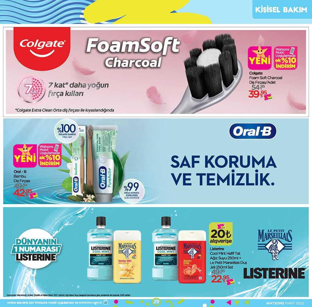 Watsons Aktüel Ürünleri MART 2022 Kataloğu Görseli 29