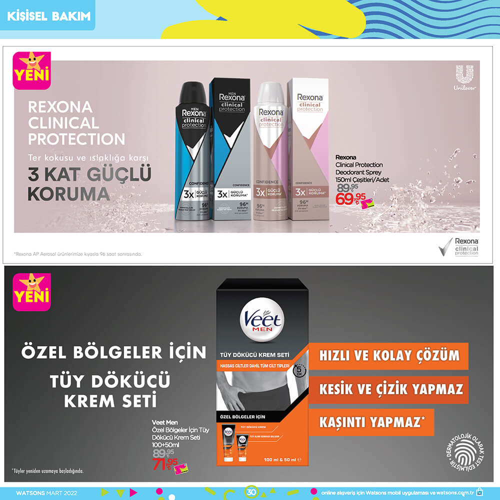 Watsons Aktüel Ürünleri MART 2022 Kataloğu Görseli 30