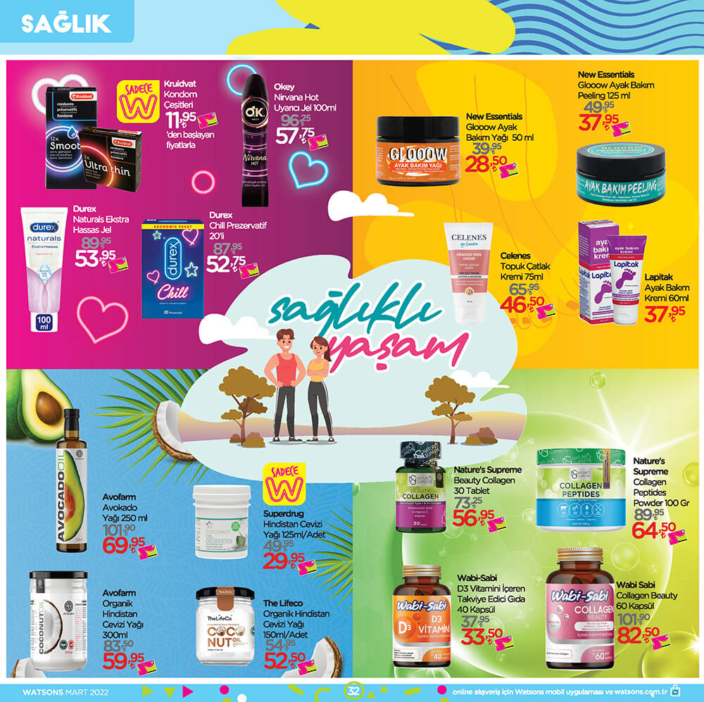 Watsons Aktüel Ürünleri MART 2022 Kataloğu Görseli 32