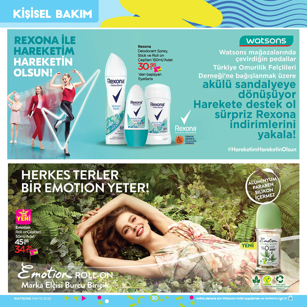 Watsons Aktüel Ürünleri MAYIS 2022 Kataloğu Görseli 30