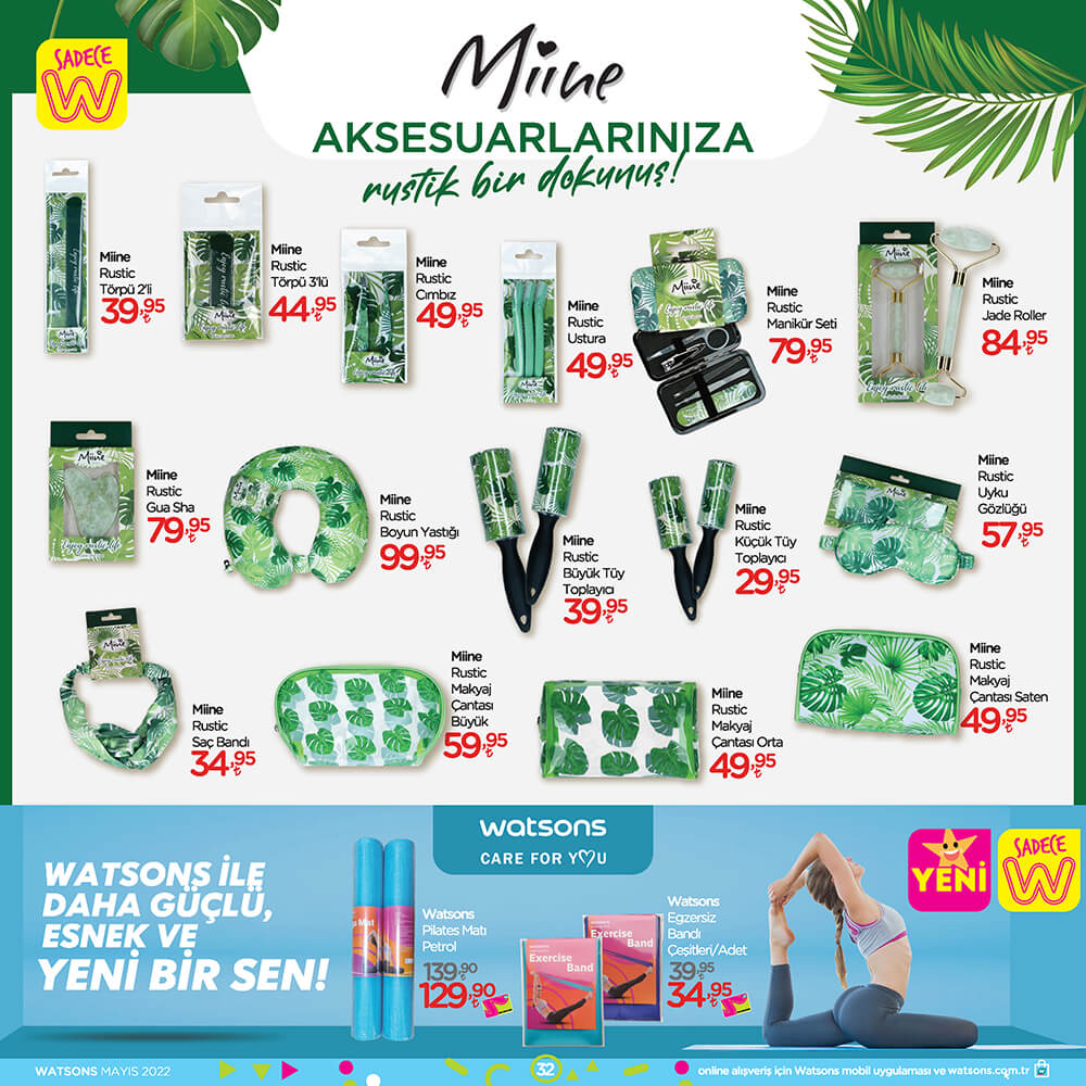Watsons Aktüel Ürünleri MAYIS 2022 Kataloğu Görseli 32