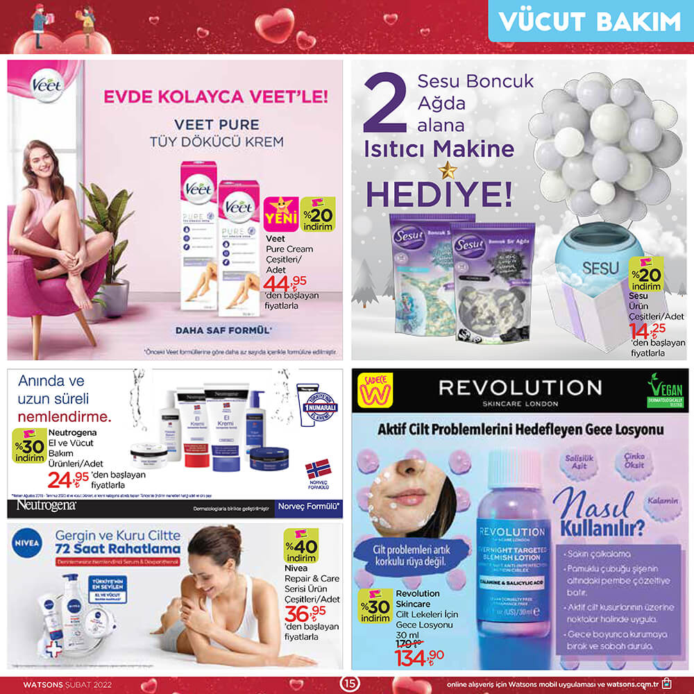 Watsons Aktüel Ürünleri Şubat 2022 Kataloğu Görseli 19