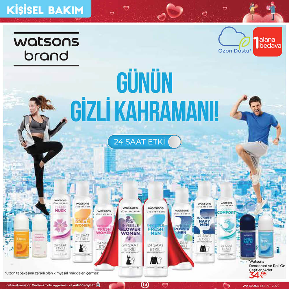 Watsons Aktüel Ürünleri Şubat 2022 Kataloğu Görseli 22