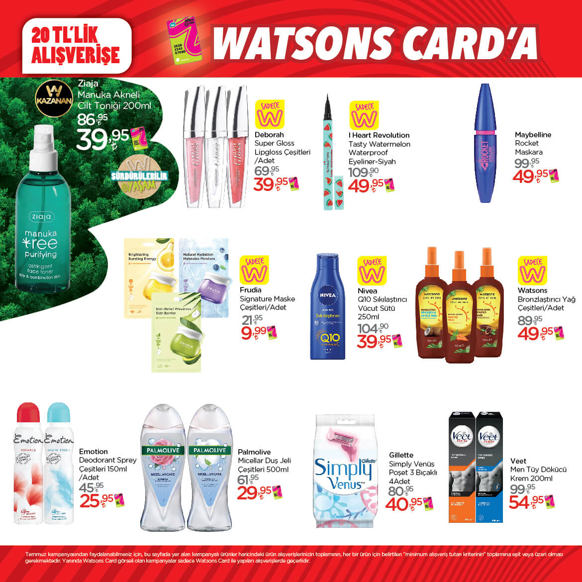 Watsons Aktüel Ürünleri TEMMUZ 2022 Kataloğu Görseli 2