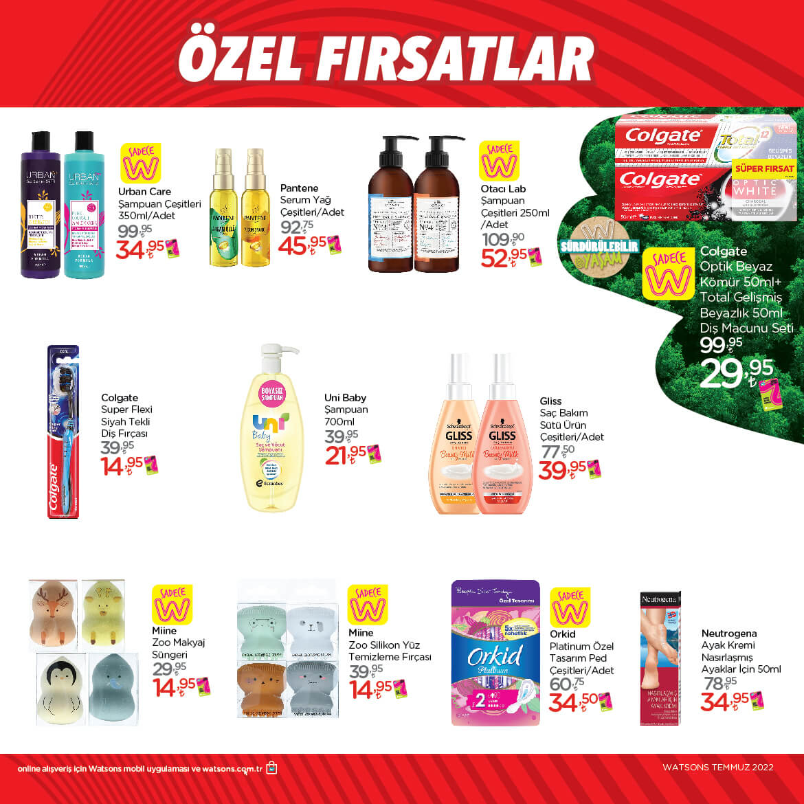 Watsons Aktüel Ürünleri TEMMUZ 2022 Kataloğu Görseli 3