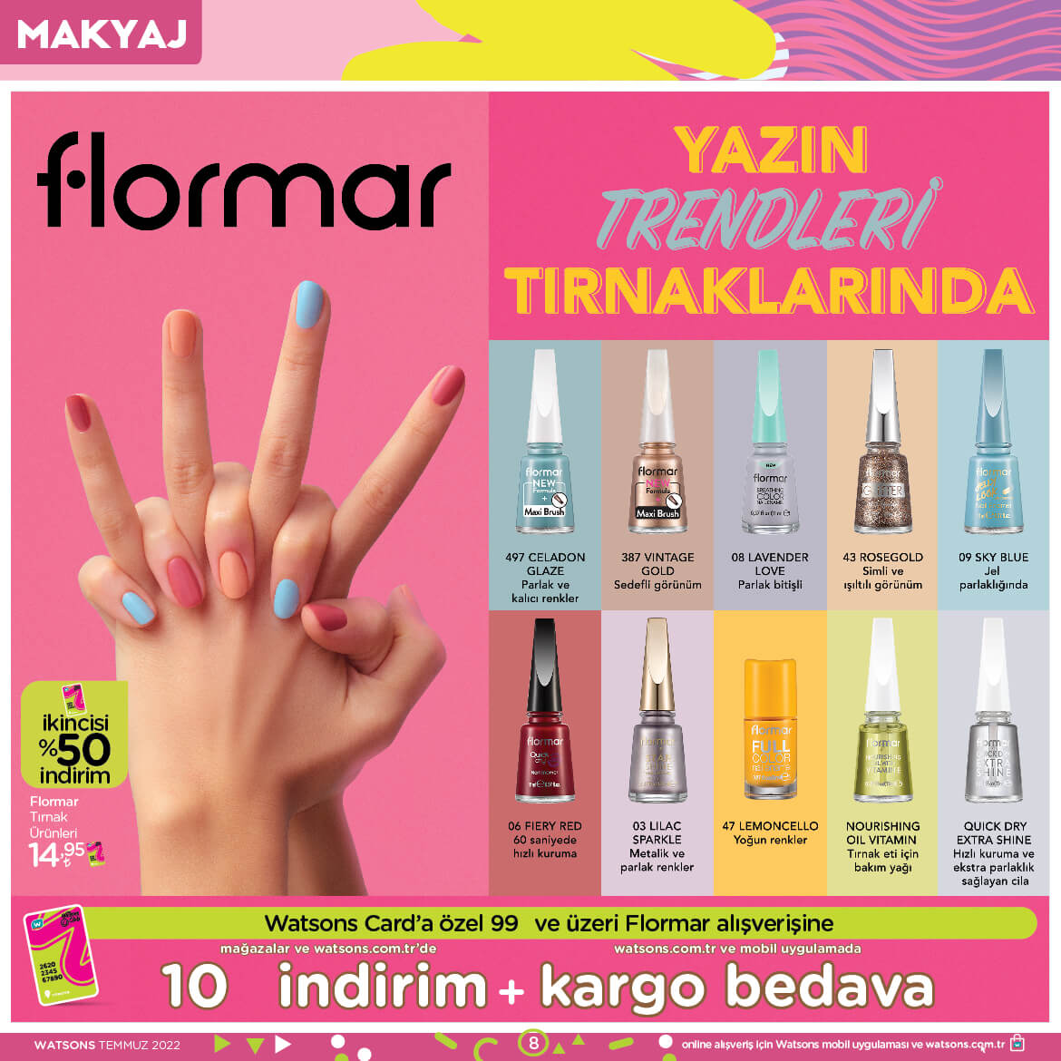 Watsons Aktüel Ürünleri TEMMUZ 2022 Kataloğu Görseli 6