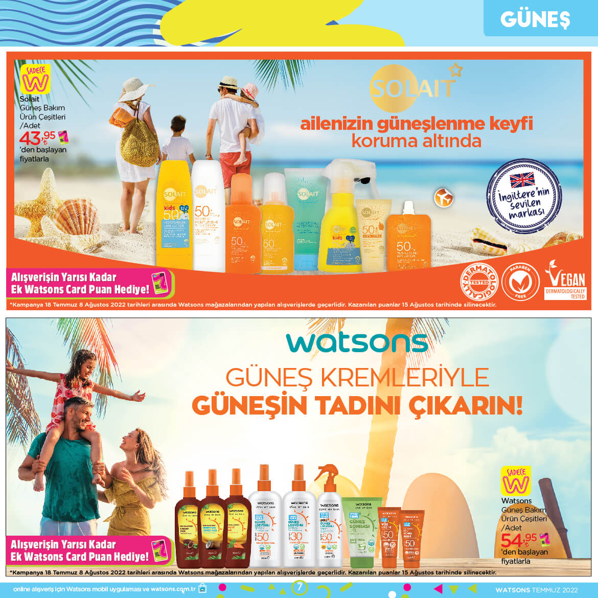 Watsons Aktüel Ürünleri TEMMUZ 2022 Kataloğu Görseli 15