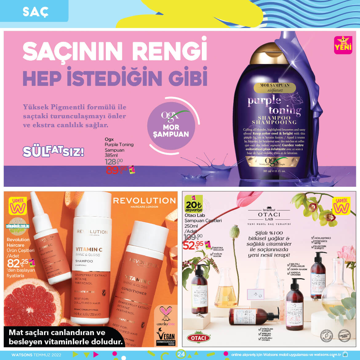 Watsons Aktüel Ürünleri TEMMUZ 2022 Kataloğu Görseli 24