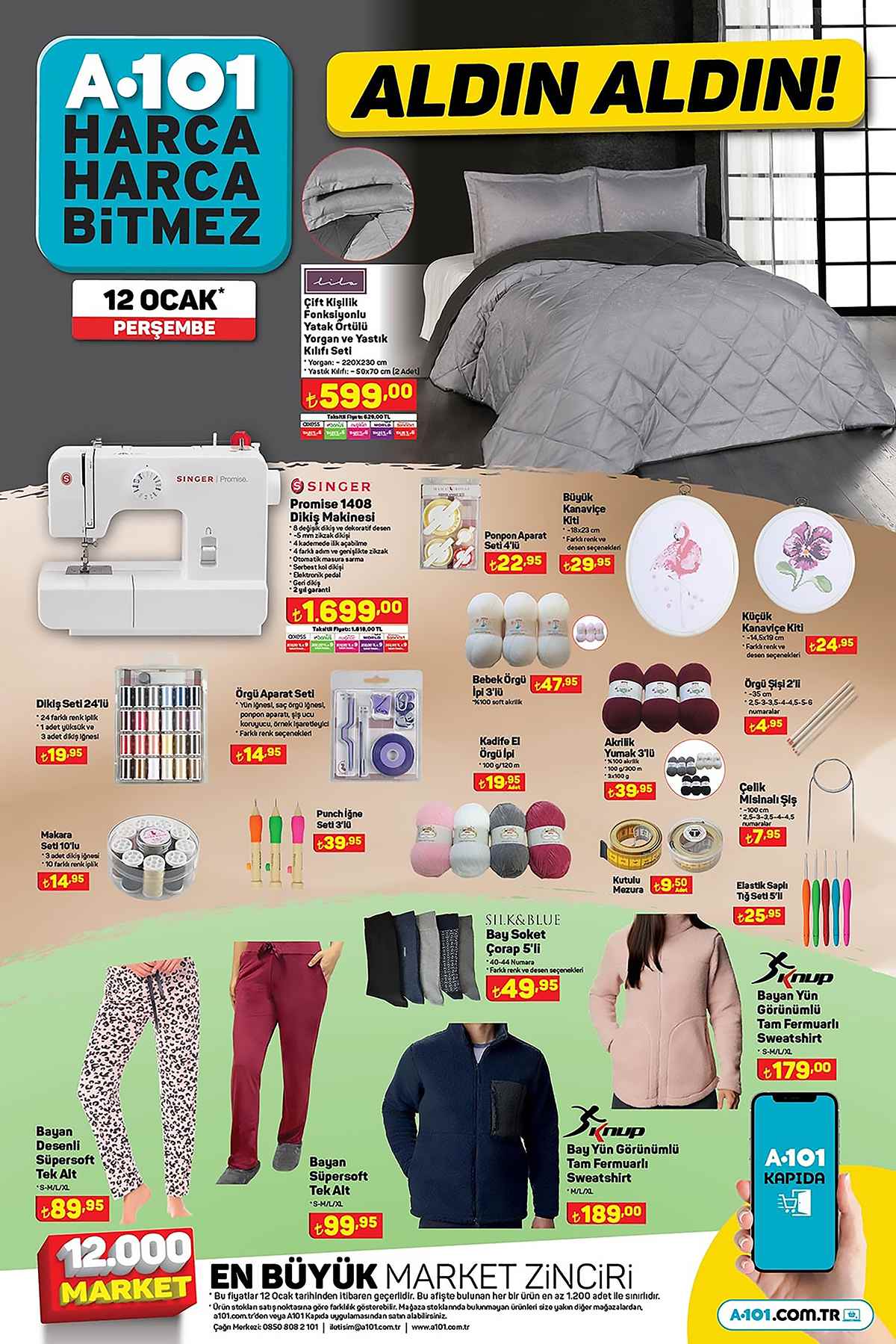 12 Ocak 2023 A101