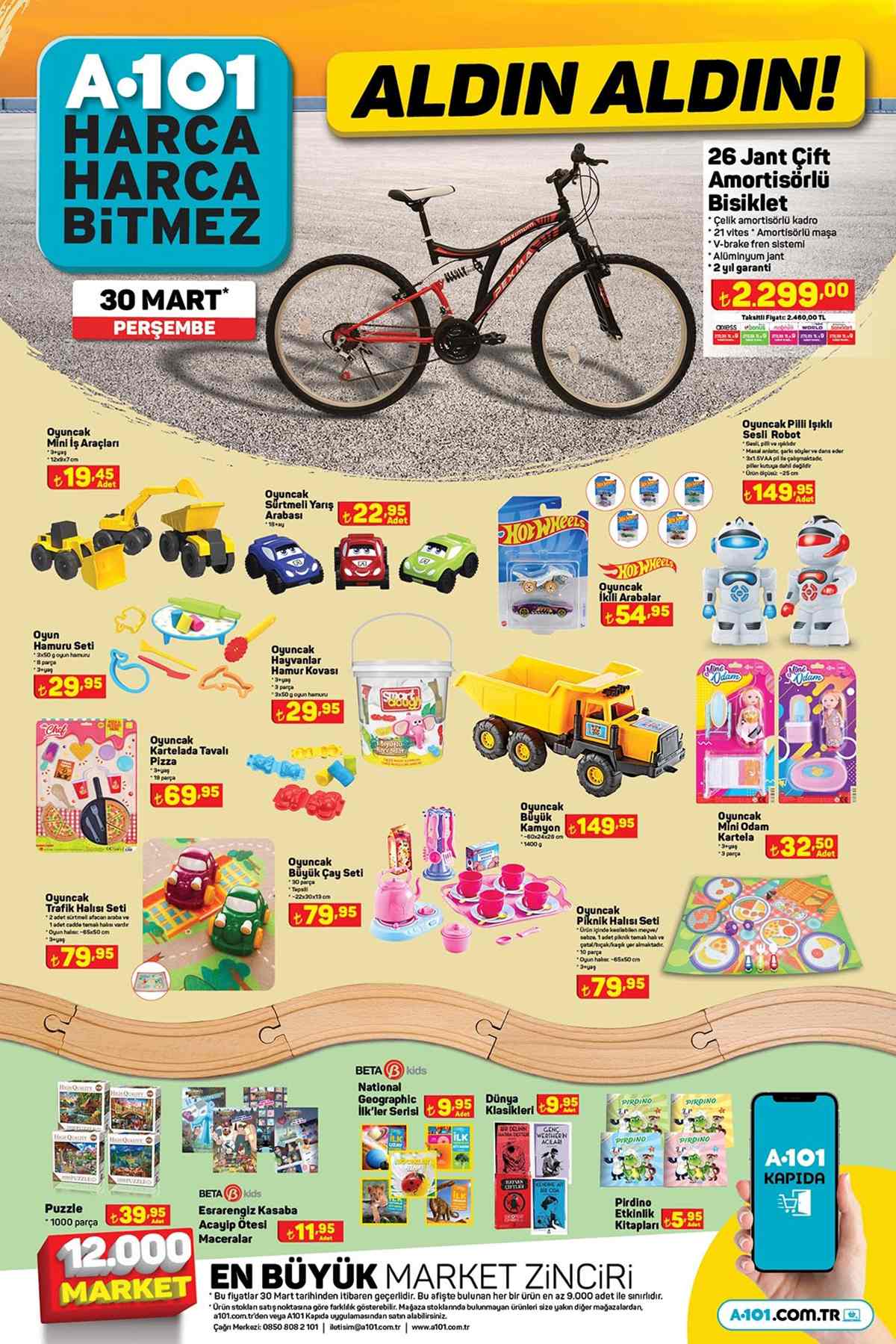 A101 30 Mart 2023 İndirimleri
