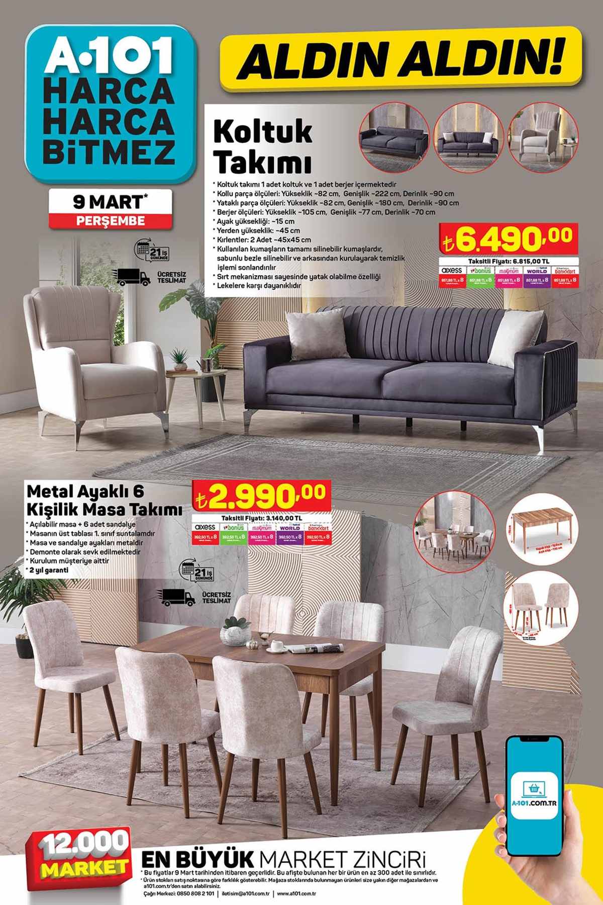 9 Mart 2023 A101