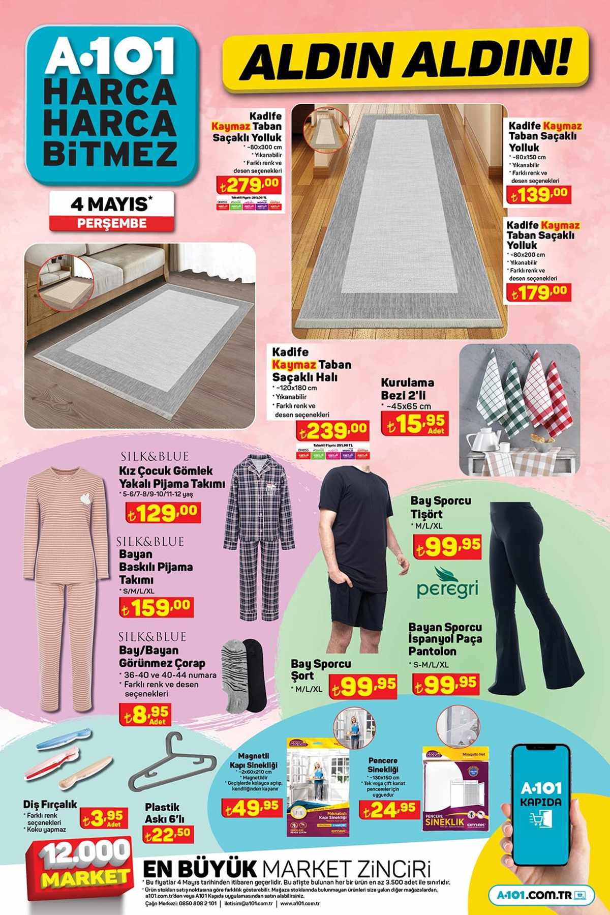 A101 Aktüel 4 MAYIS