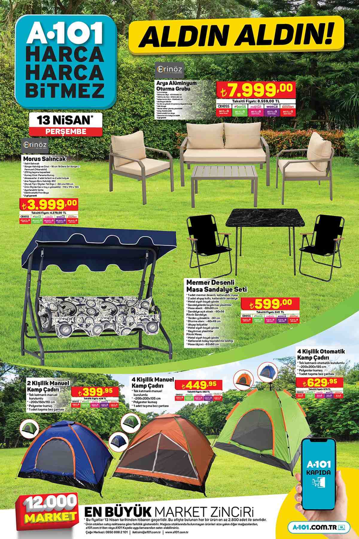 A101 13 Nisan Kampanyaları