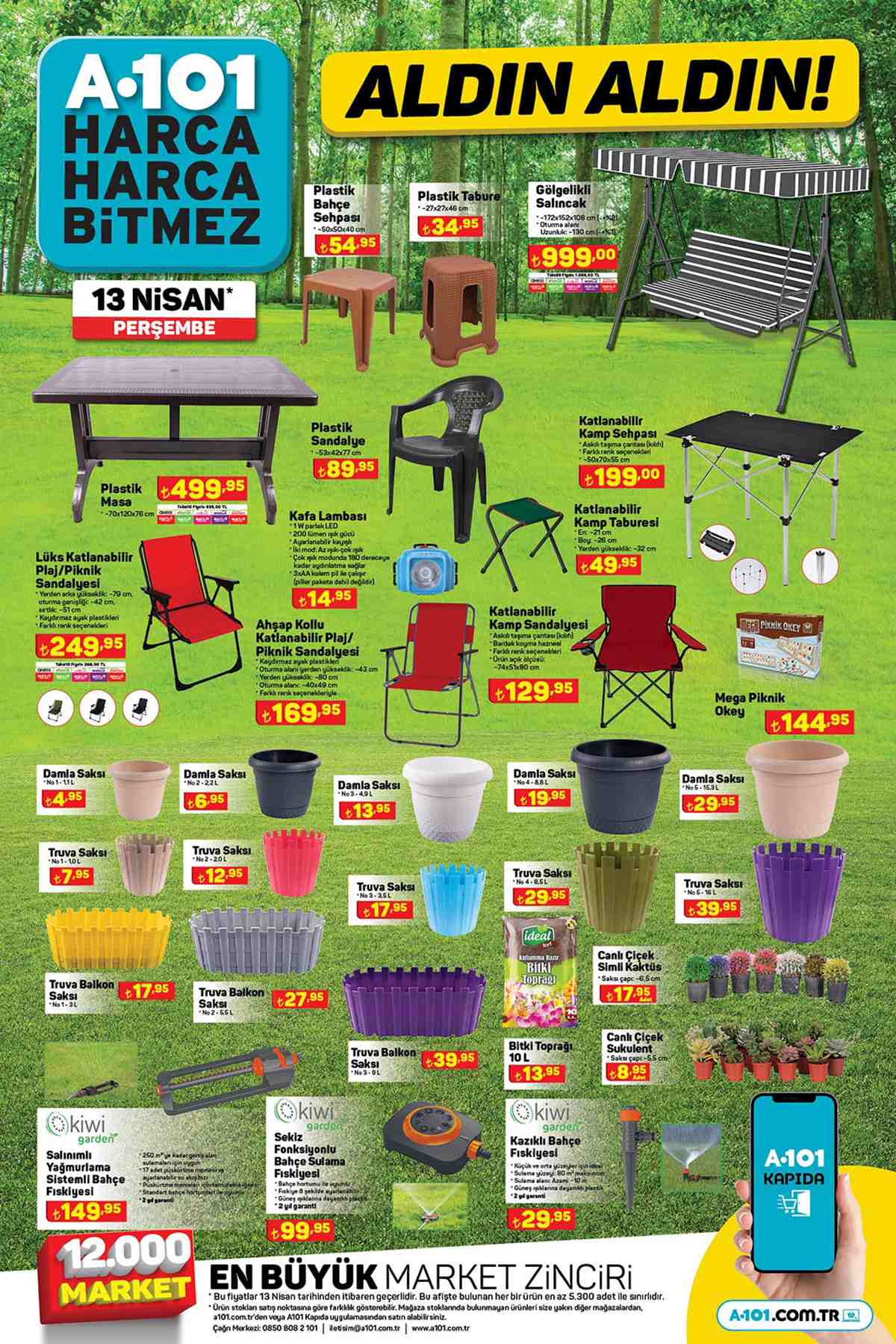 A101 Market 13 Nisan Fırsatları