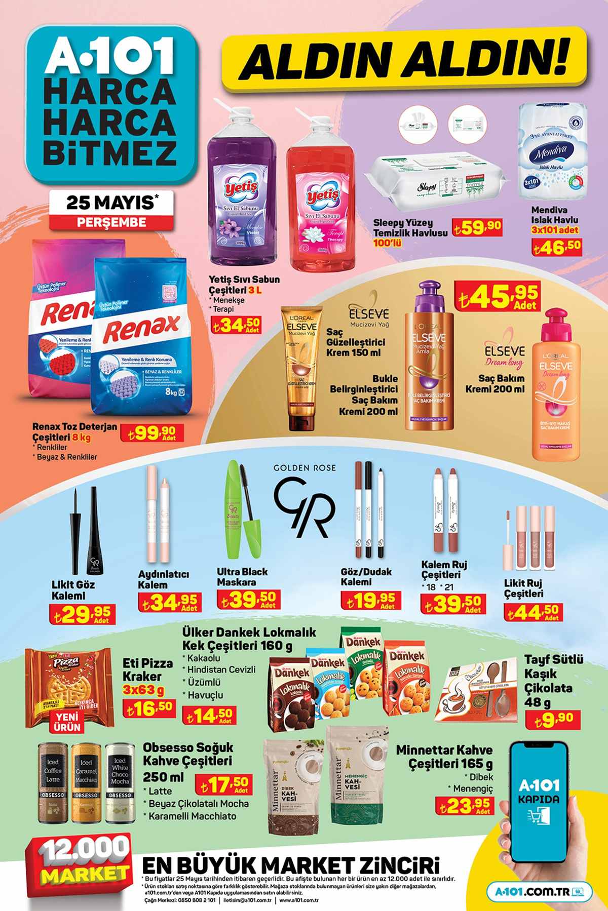 Aktüel Ürünler A101 25 Mayıs