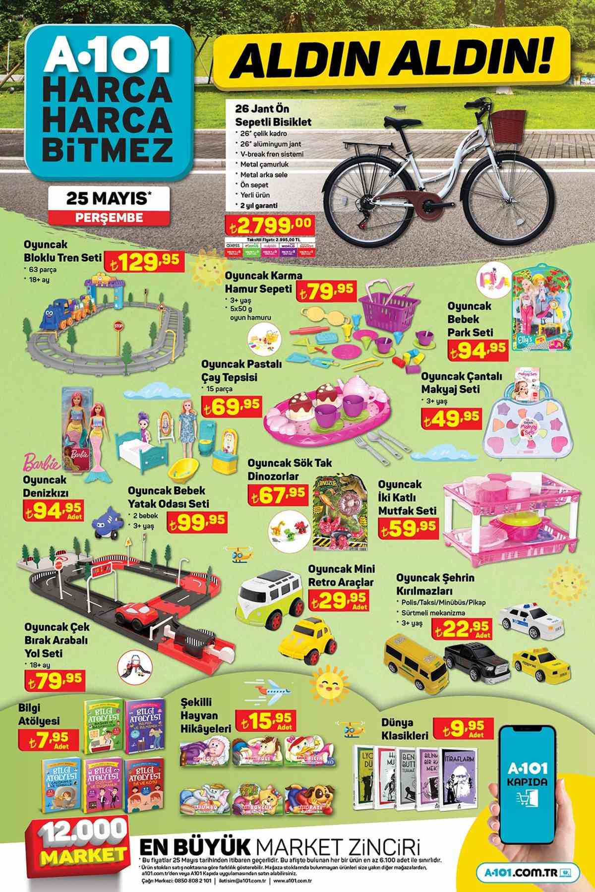 A101 Aktüel 25 Mayıs Kampanyası