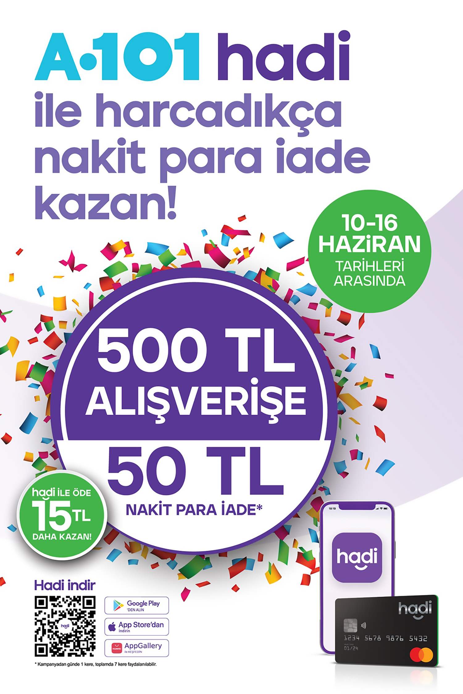 A101 10 Haziran Aktüel Hadi Kampanya
