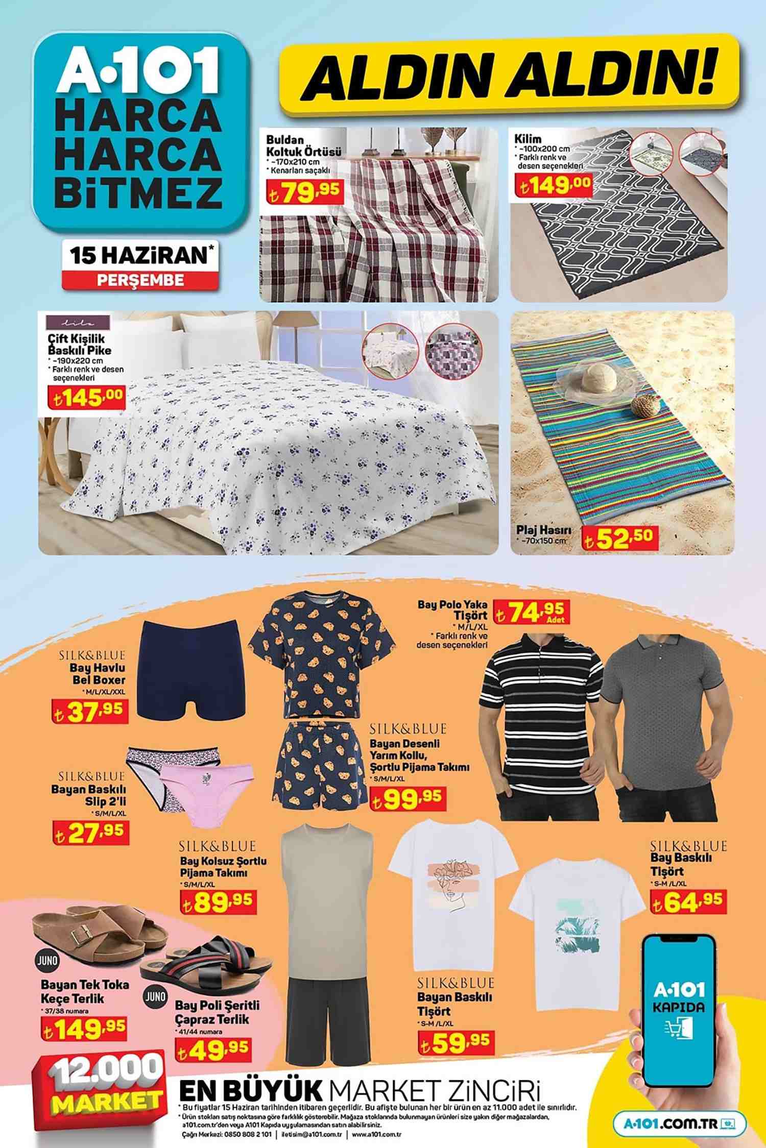 A101 Aktüel 15 Haziran Fırsatları