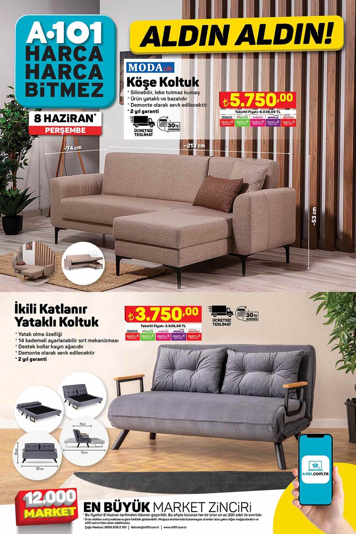 A101 8 Haziran Kataloğu