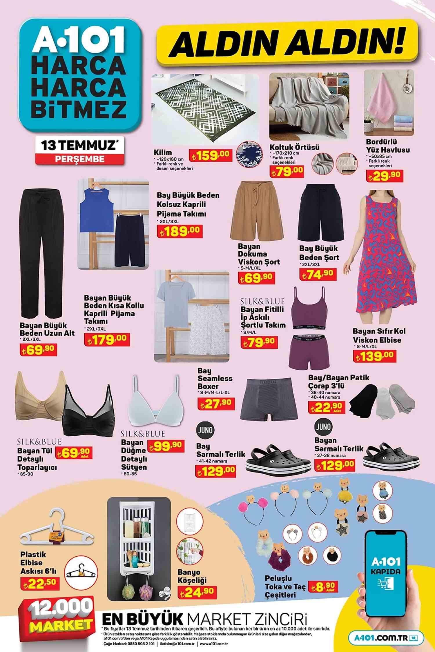 Bu Hafta A101 13 Temmuz Kataloğu