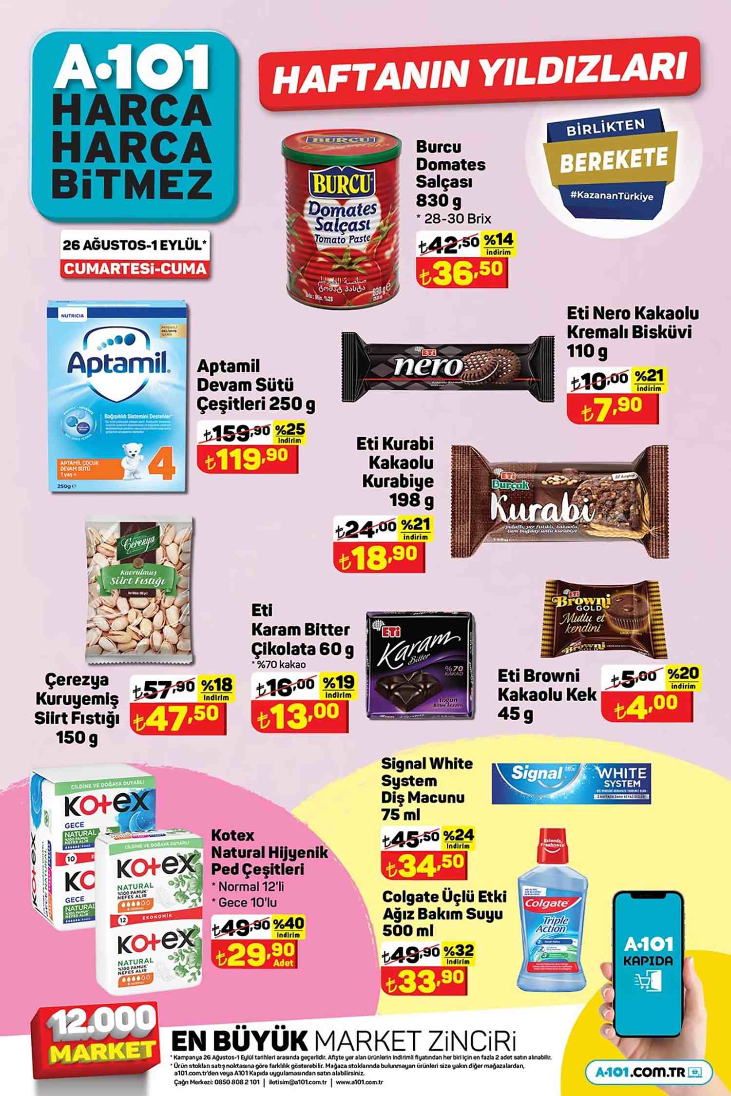 A101 26 Ağustos 2023 Haftanın Yıldızları Kataloğu