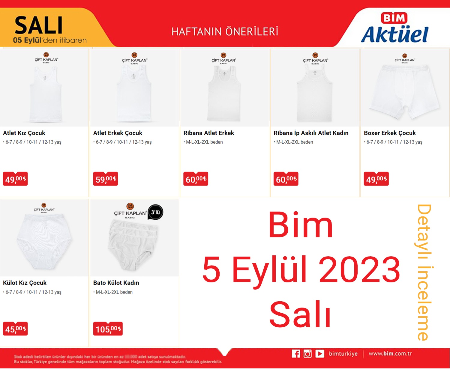 Bim Aktüel 5 Eylül 2023 Sayfa 5