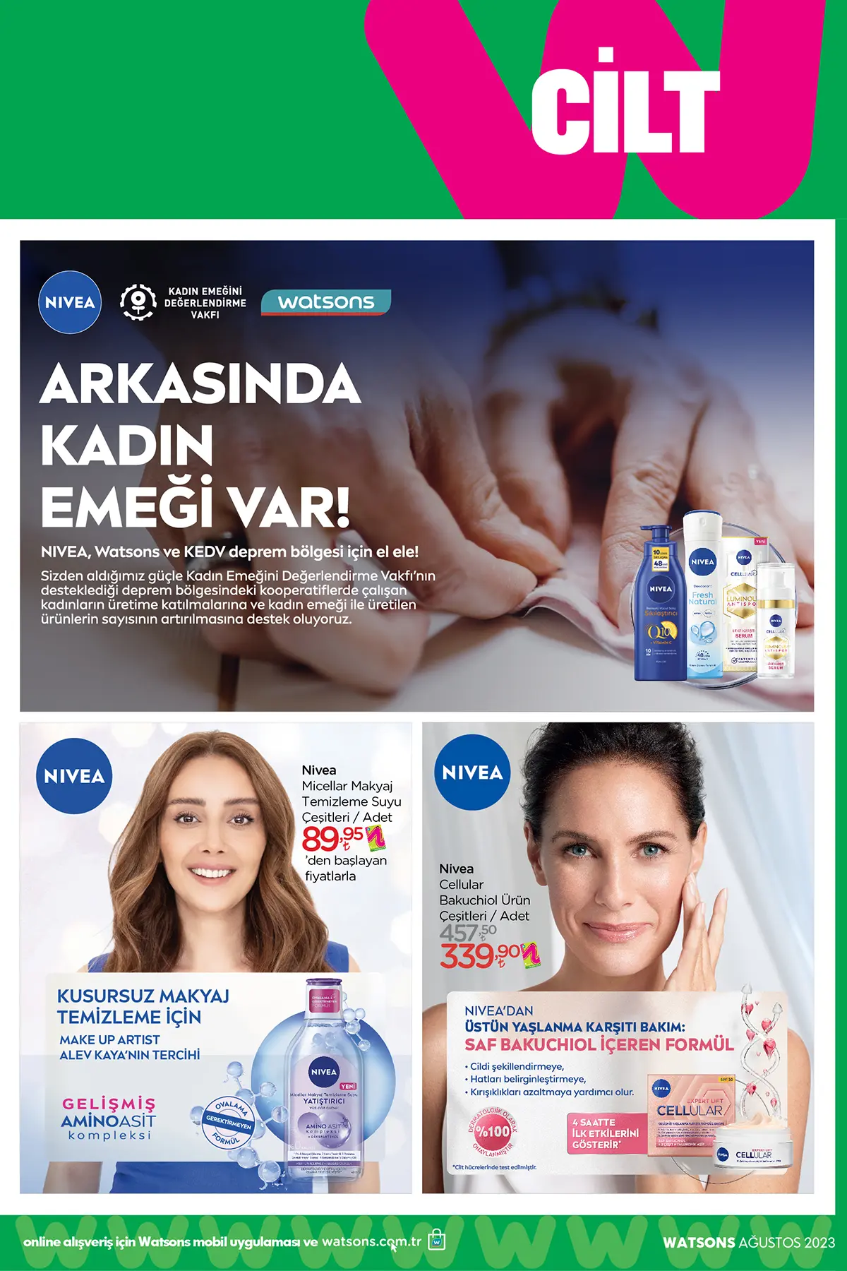 Watsons agustos 2023 Aktüel Ürünler Kataloğu 26. Sayfa