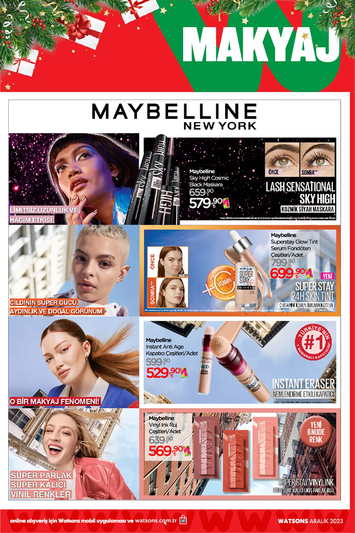 Watsons Aralık 2023 Aktüel Ürünler Kataloğu 7. Sayfa