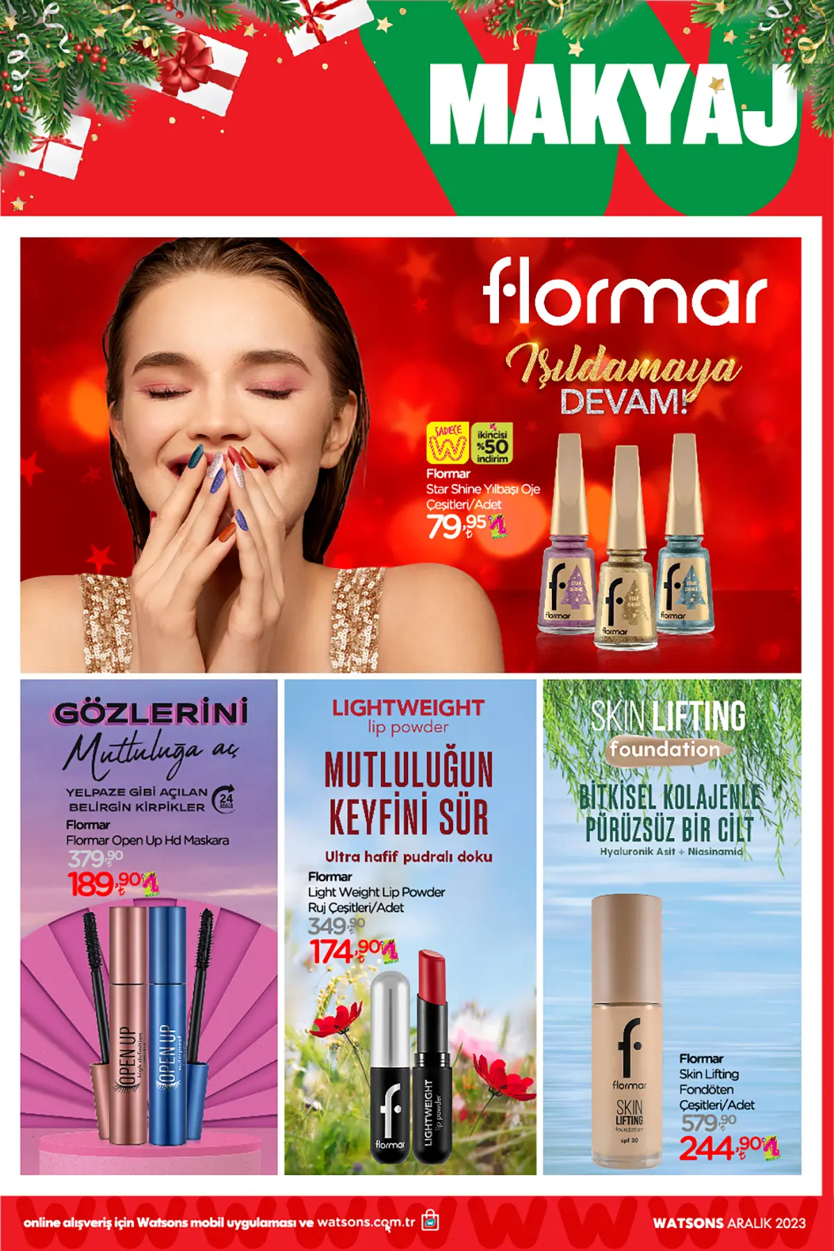 Watsons Aralık 2023 Aktüel Ürünler Kataloğu 13. Sayfa