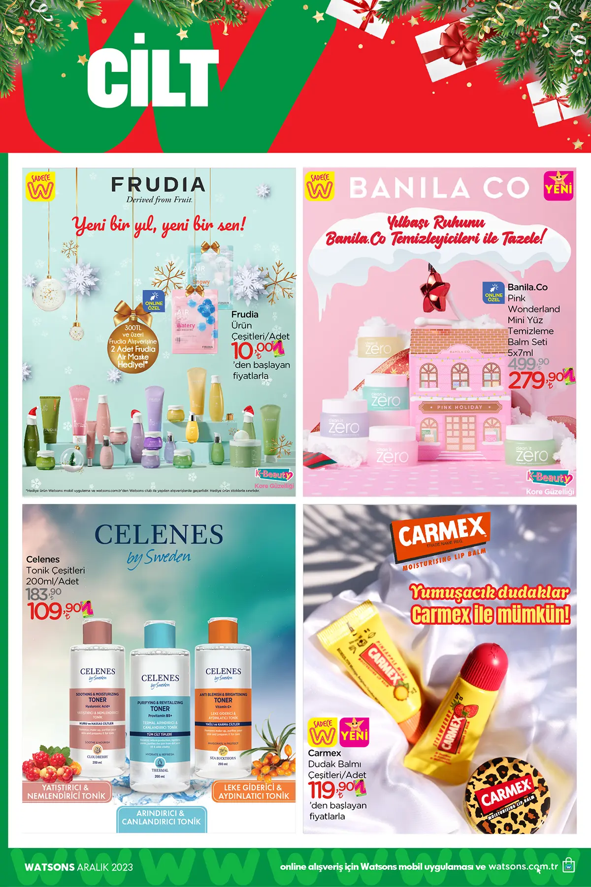 Watsons Aralık 2023 Aktüel Ürünler Kataloğu 22. Sayfa