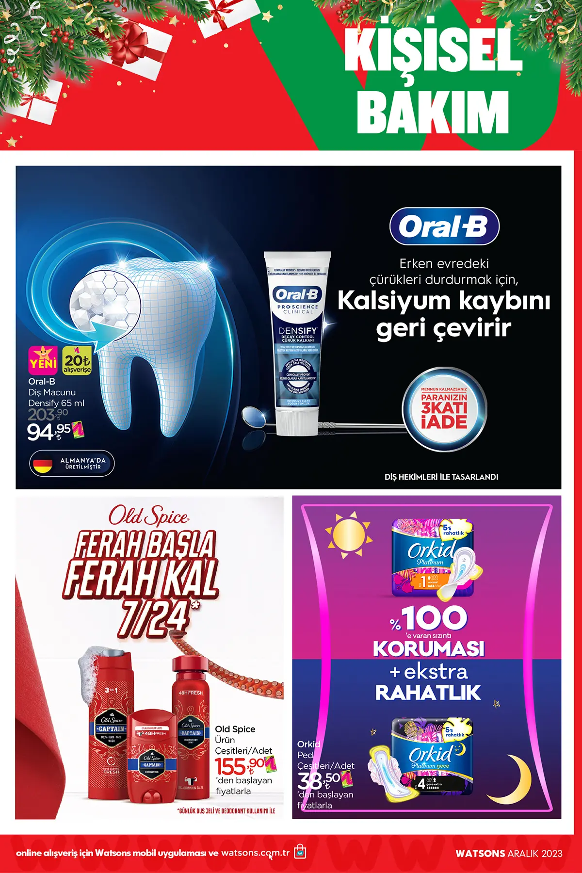 Watsons Aralık 2023 Aktüel Ürünler Kataloğu 33. Sayfa