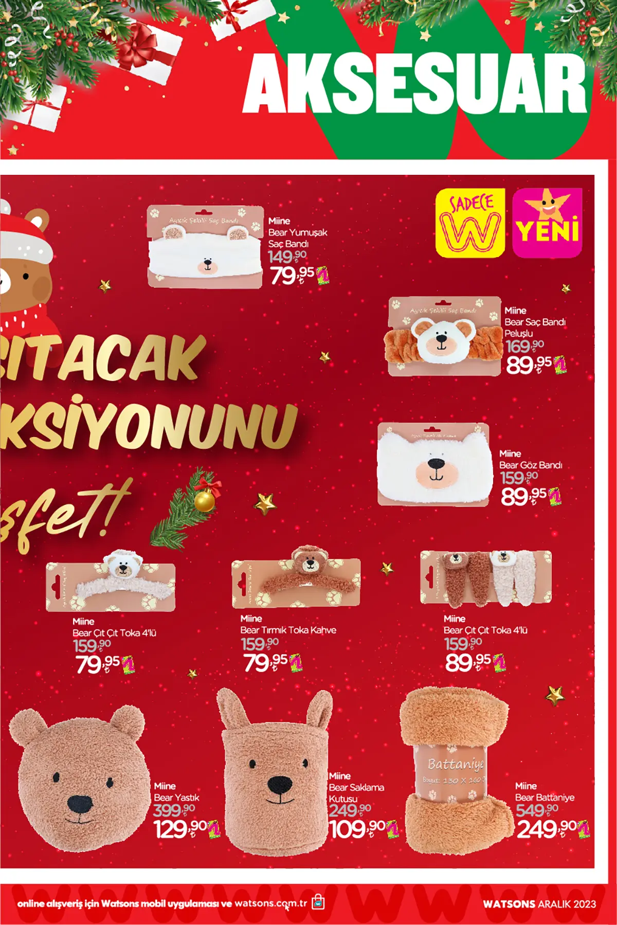 Watsons Aralık 2023 Aktüel Ürünler Kataloğu 37. Sayfa