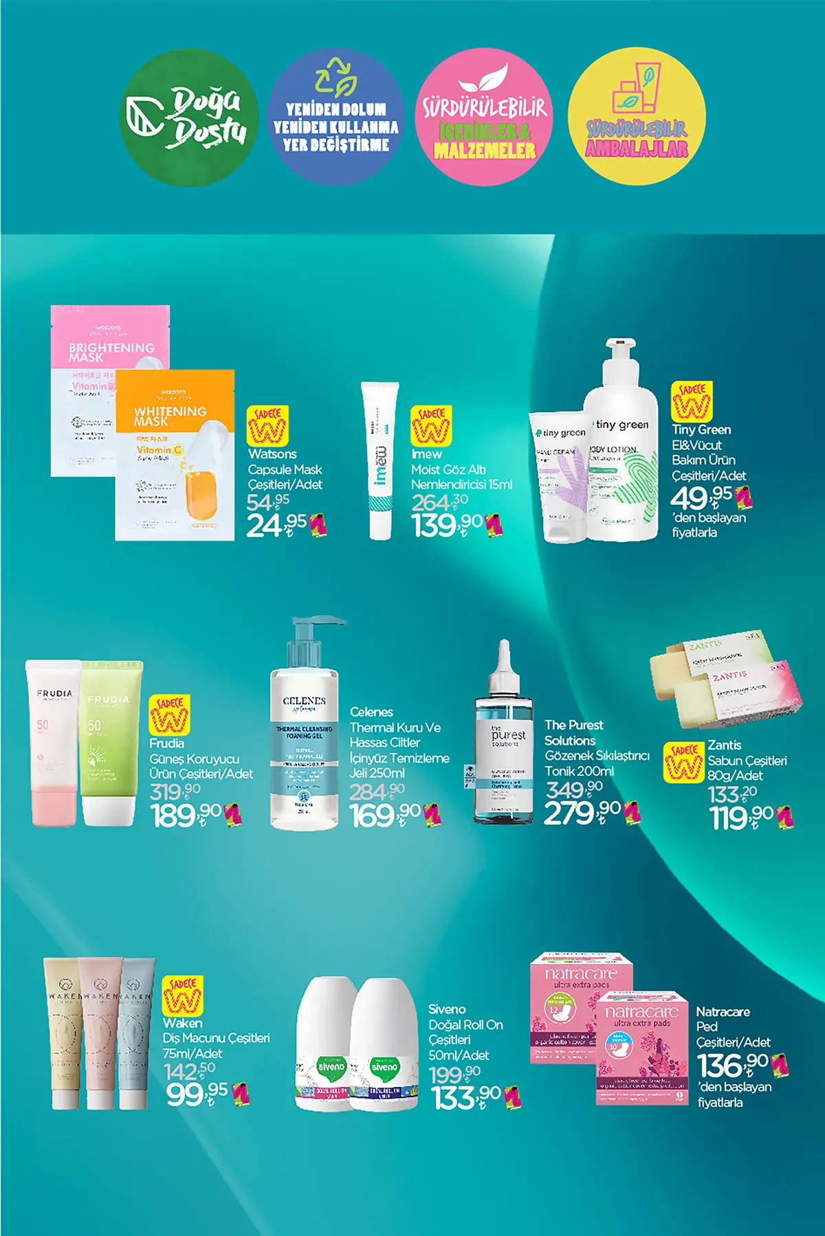 Watsons Ekim 2023 Aktüel Ürünler Kataloğu 6. Sayfa