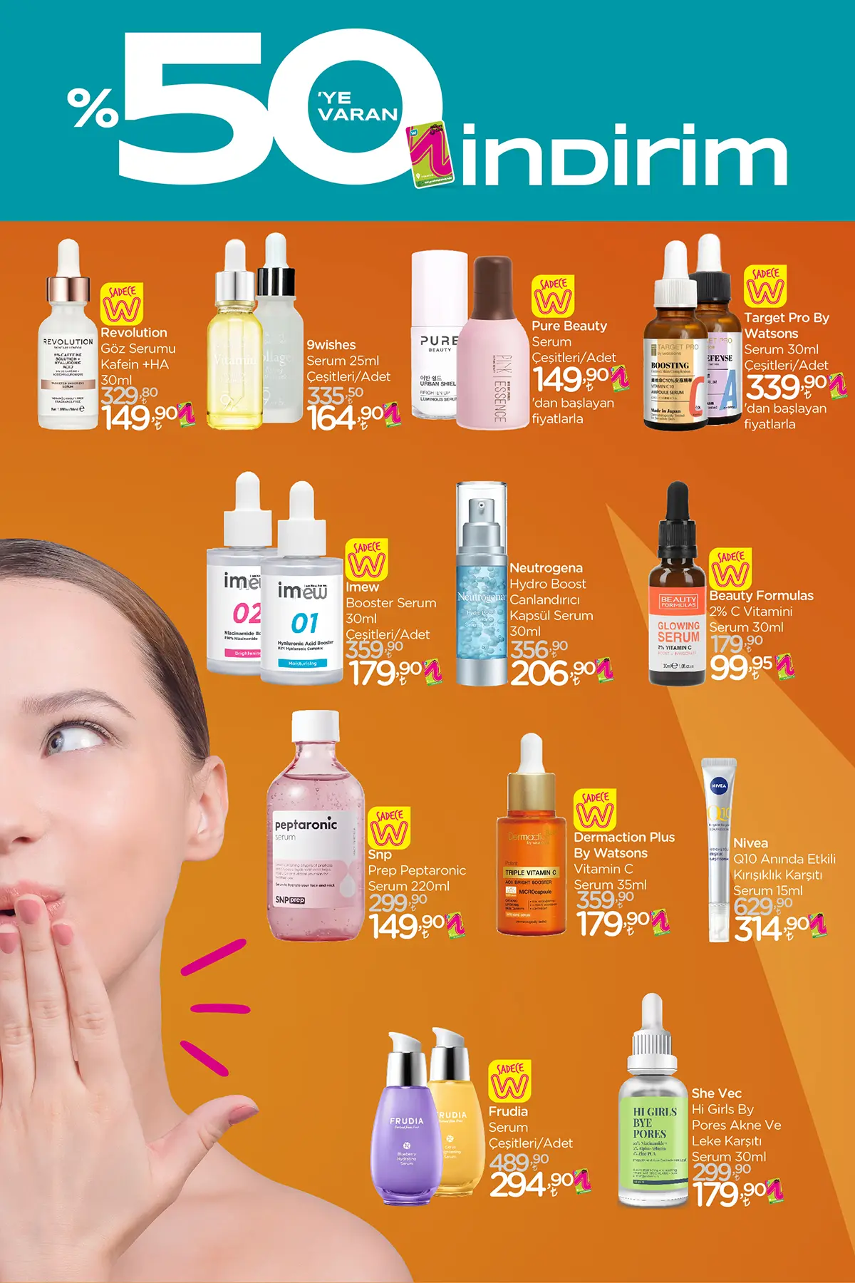 Watsons Ekim 2023 Aktüel Ürünler Kataloğu 9. Sayfa
