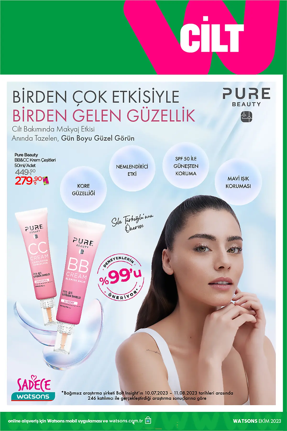Watsons Ekim 2023 Aktüel Ürünler Kataloğu 19. Sayfa