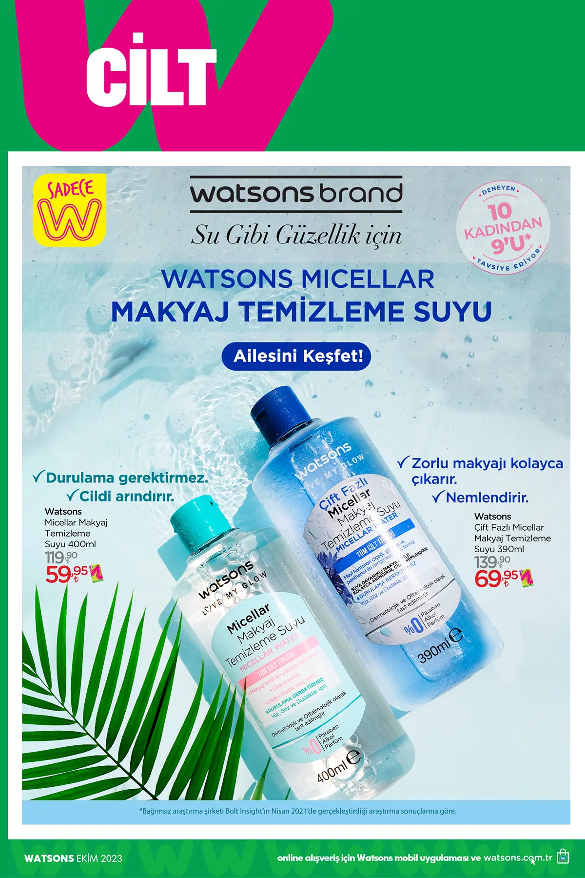 Watsons Ekim 2023 Aktüel Ürünler Kataloğu 24. Sayfa
