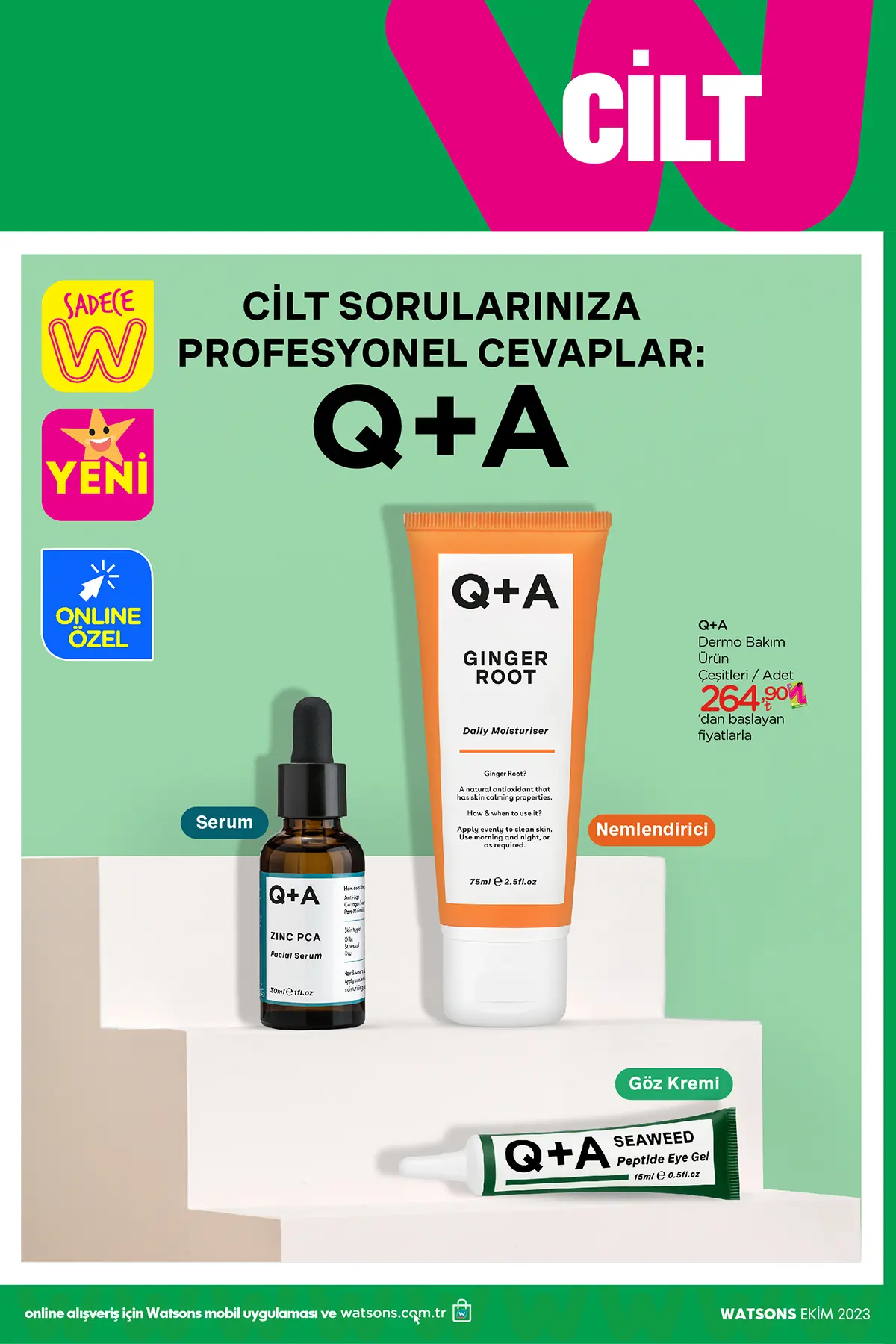 Watsons Ekim 2023 Aktüel Ürünler Kataloğu 26. Sayfa