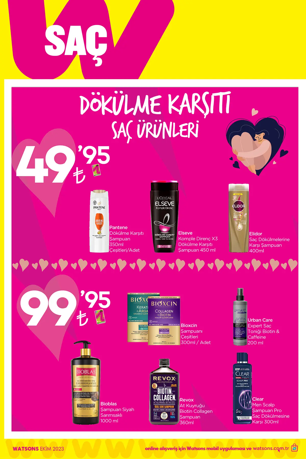 Watsons Ekim 2023 Aktüel Ürünler Kataloğu 30. Sayfa