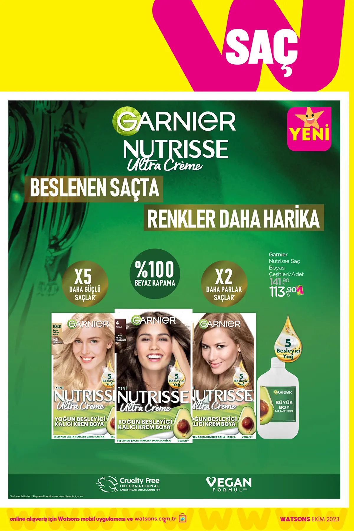 Watsons Ekim 2023 Aktüel Ürünler Kataloğu 31. Sayfa
