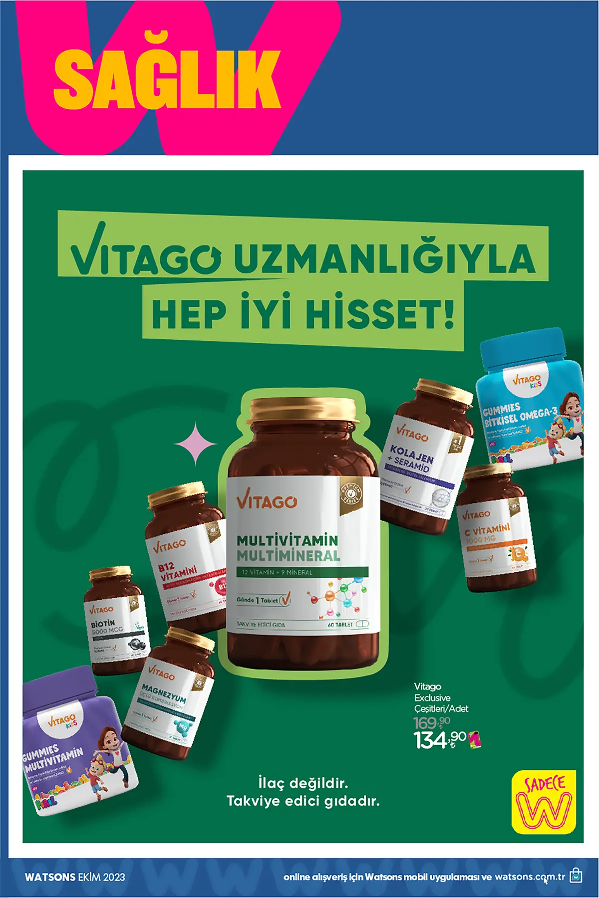 Watsons Ekim 2023 Aktüel Ürünler Kataloğu 38. Sayfa