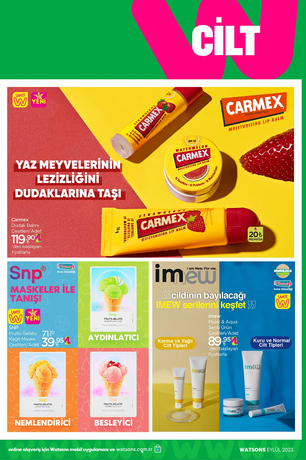 Watsons Eylül 2023 Aktüel Ürünler Kataloğu 23. Sayfa