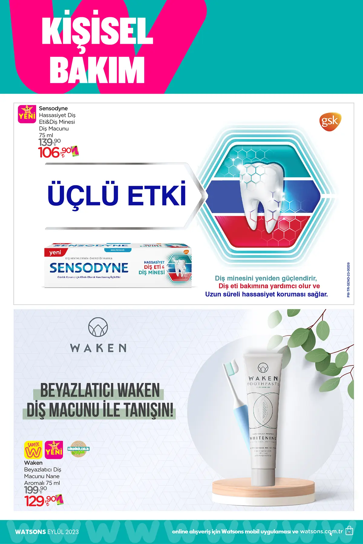 Watsons Eylül 2023 Aktüel Ürünler Kataloğu 32. Sayfa