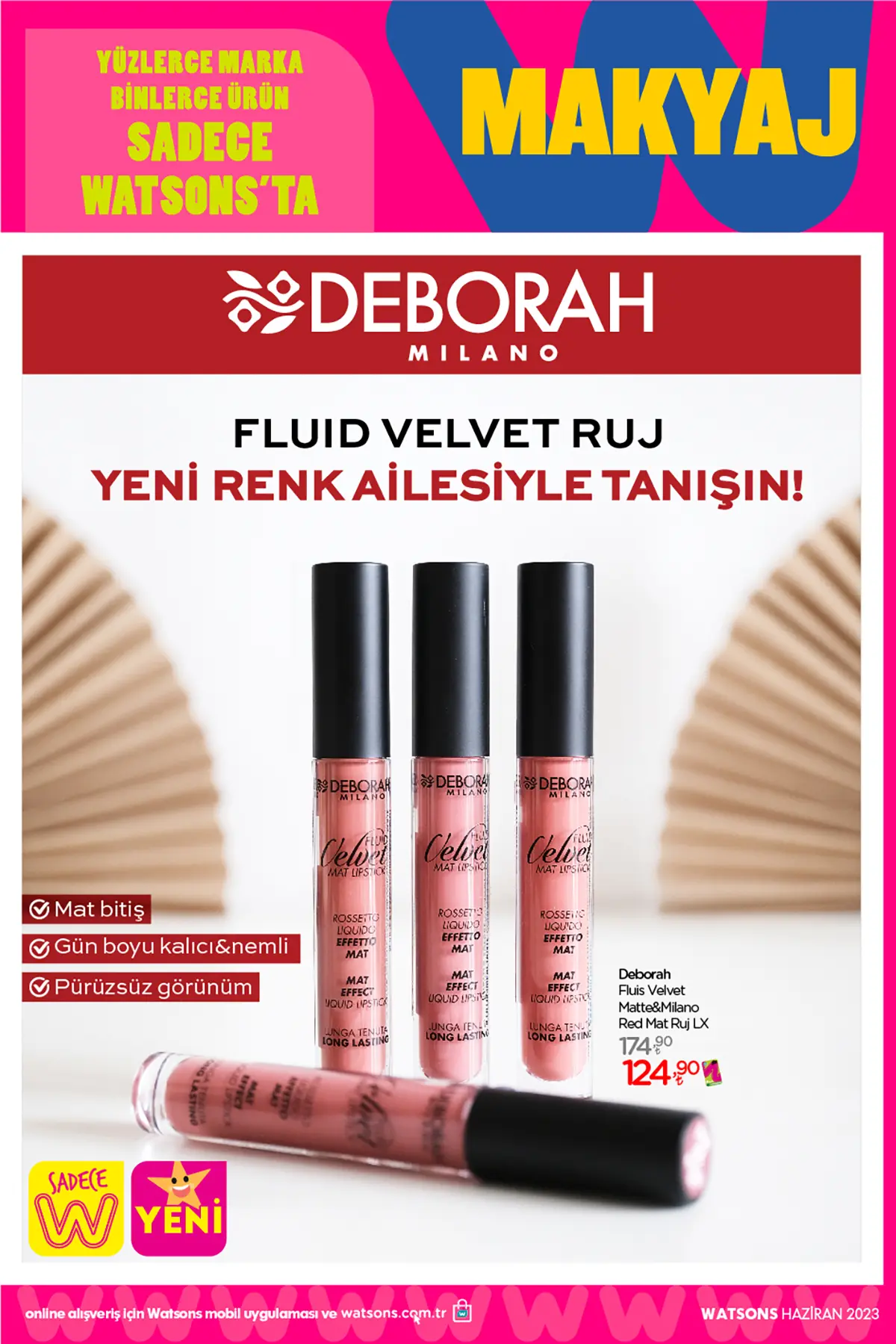 Watsons haziran 2023 Aktüel Ürünler Kataloğu 15. Sayfa