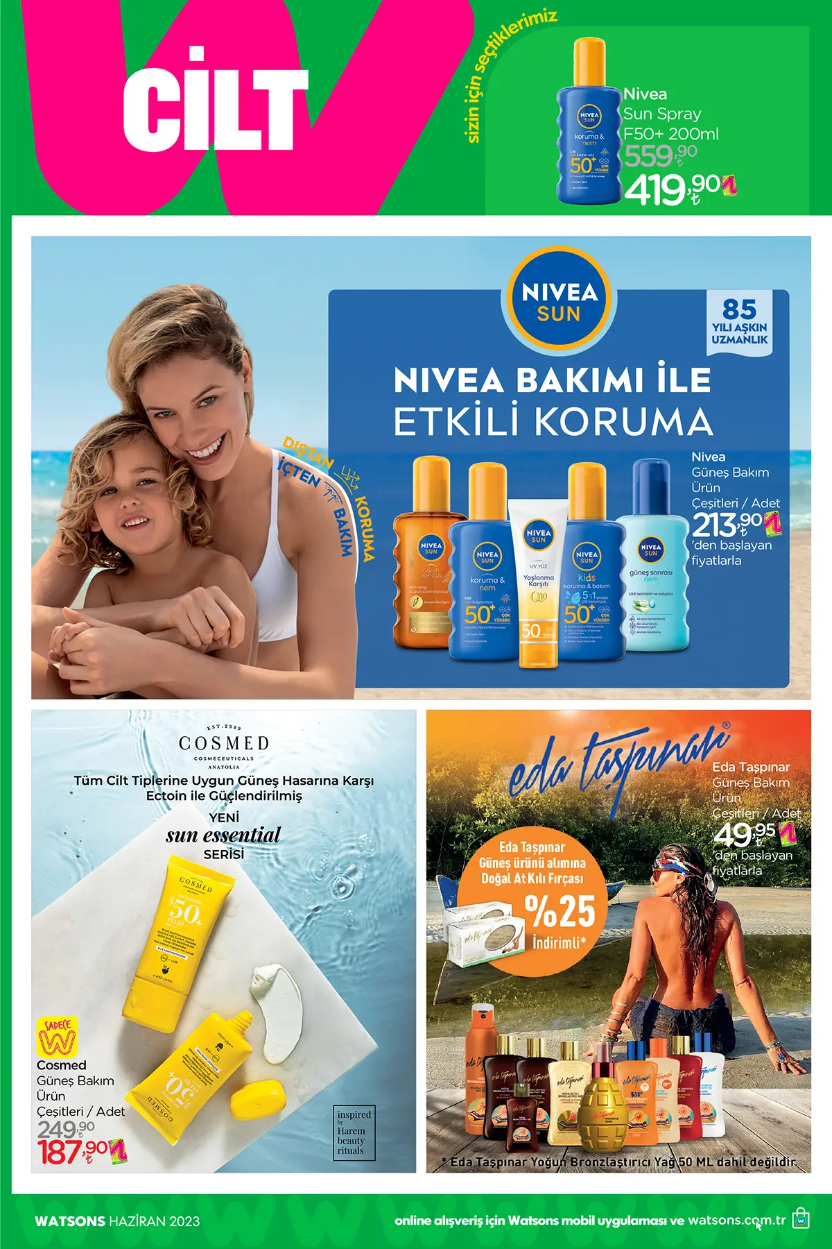 Watsons haziran 2023 Aktüel Ürünler Kataloğu 16. Sayfa